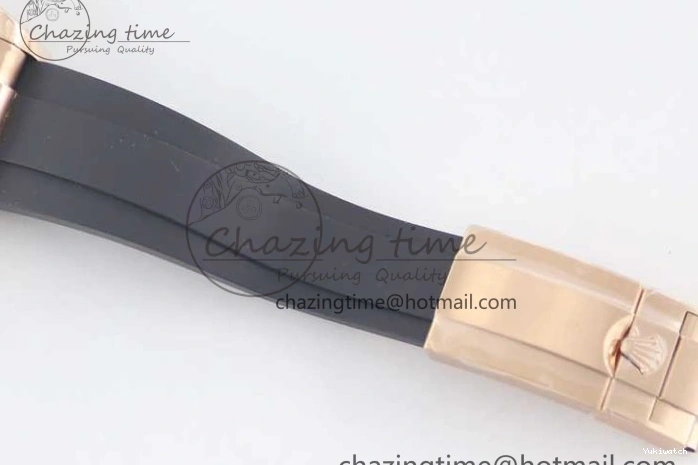 Steel 116515 Best RG Oysterflex A7750 904L Dial Edition Daytona Strap 1:1 on TWF Brown Roman 0419